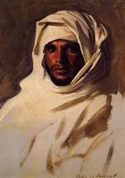 (image for) Handmade oil painting Copy paintings of famous artists John Singer Sargenti's A Bedouin Arab 1891